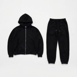 zip up hoodie & jogger set – essential streetwear