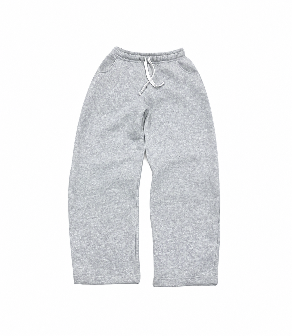 folded hem sweatpants grey folded hem sweatpants grey